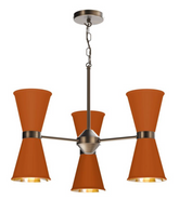 David Hunt Lighting Hyde 6 Light Antique Brass  HYD06